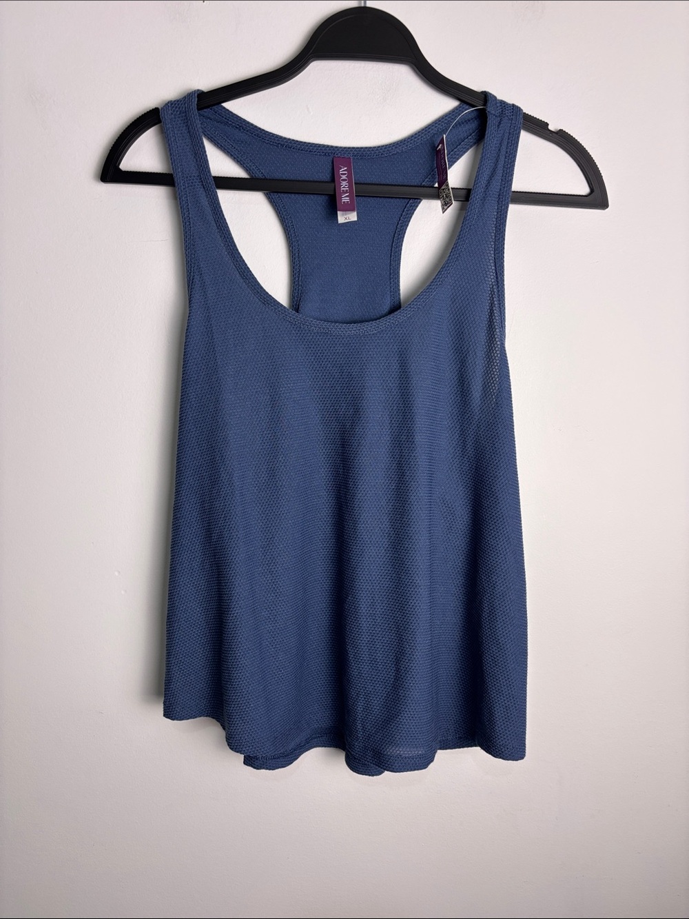 NWT Adore Me Blue Racerback Tank Top Size XL